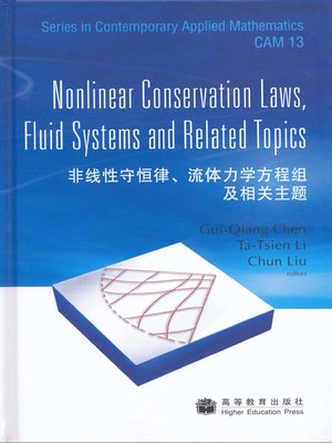 cover image of Nonlinear Conservation Laws, Fluid Systems and Related Topics